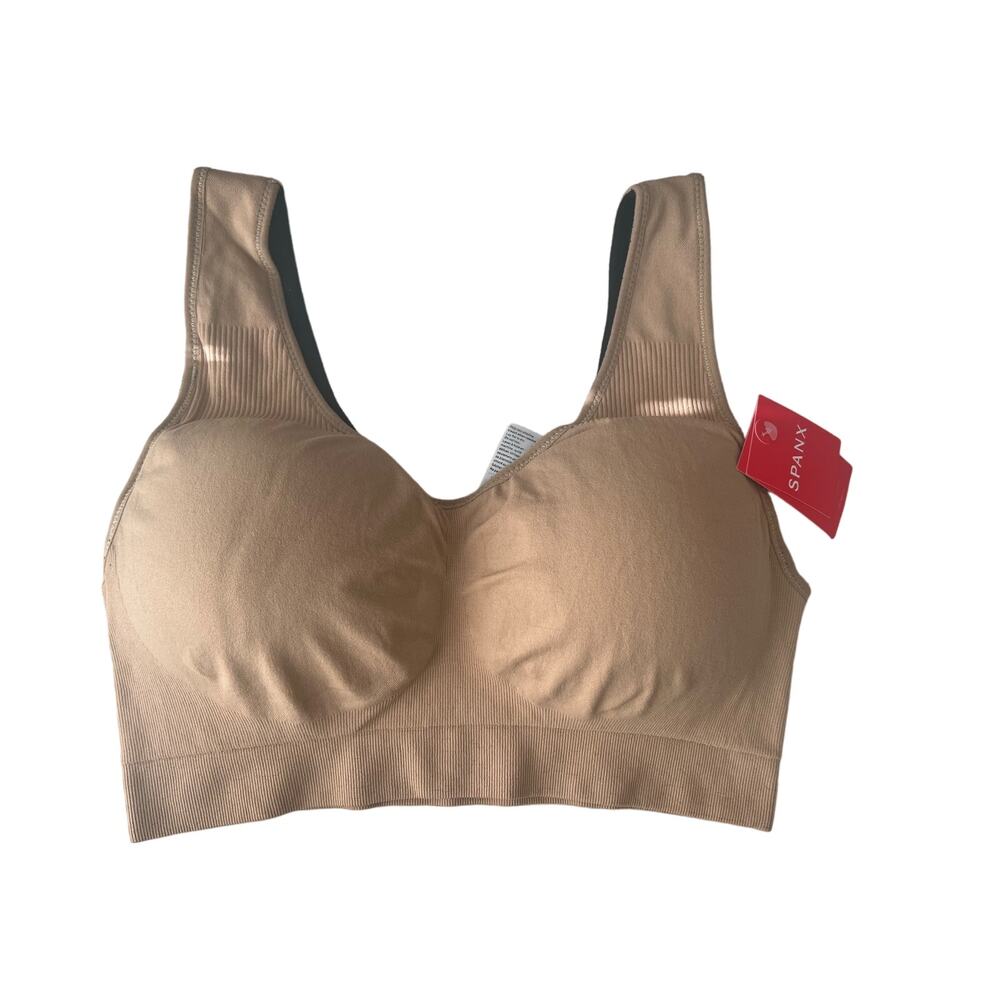 NWT SPANX Breast of Both Worlds Reversible Comfort Bra size 1X